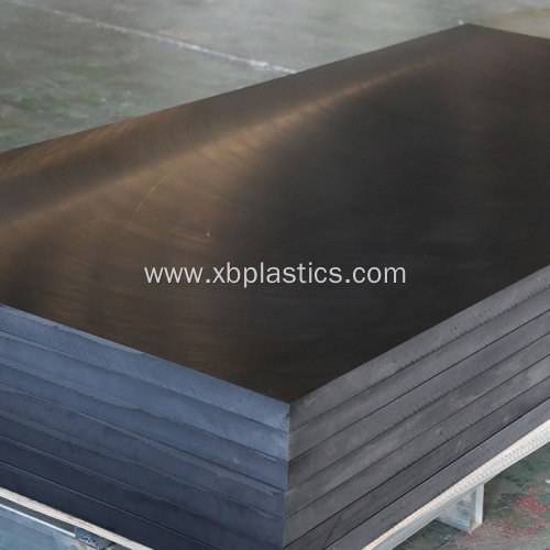 uhmw plastic sheet black